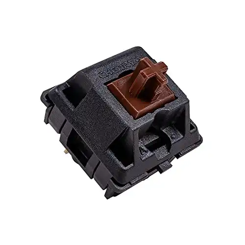 Pack of 20 Original Cherry MX Brown Switches for Mechanical Keyboard with Switch Puller.